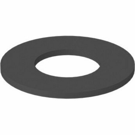 BSC PREFERRED Chemical-Resistant Fluorosilicone Seal Washer for 3/4 Screw Size.740 ID 1.5 OD.052-.072 Thick 91367A929